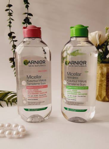 پاک کننده میسلار واتر گارنیر مناسب انواع پوست